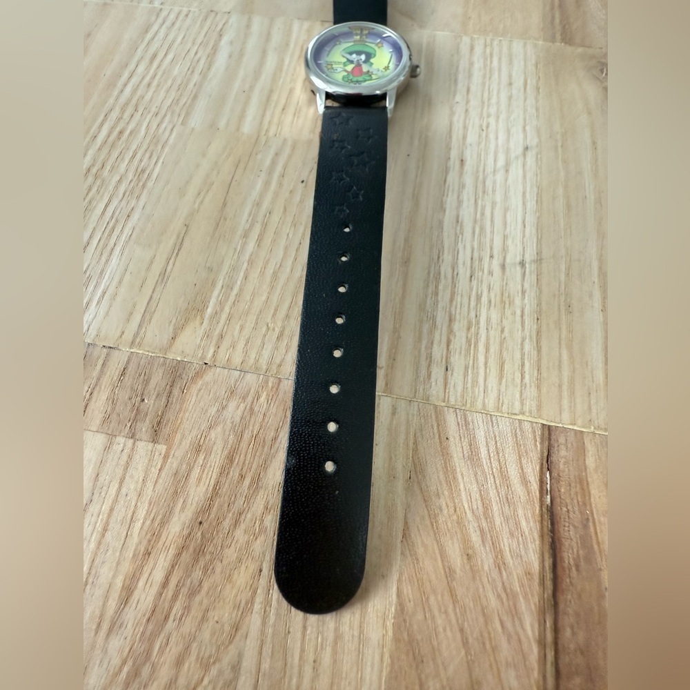 Vintage 90s Armitron Marvin the Martian watch NEW BATTERY - Picture 5 of 11